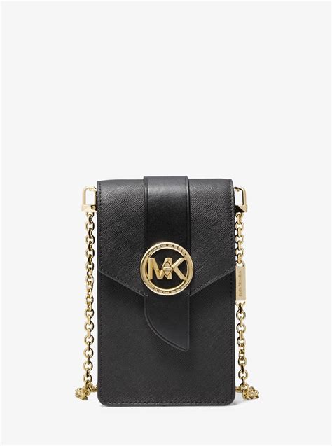 michael kors leather smartphone crossbody|women michael kors crossbody bag.